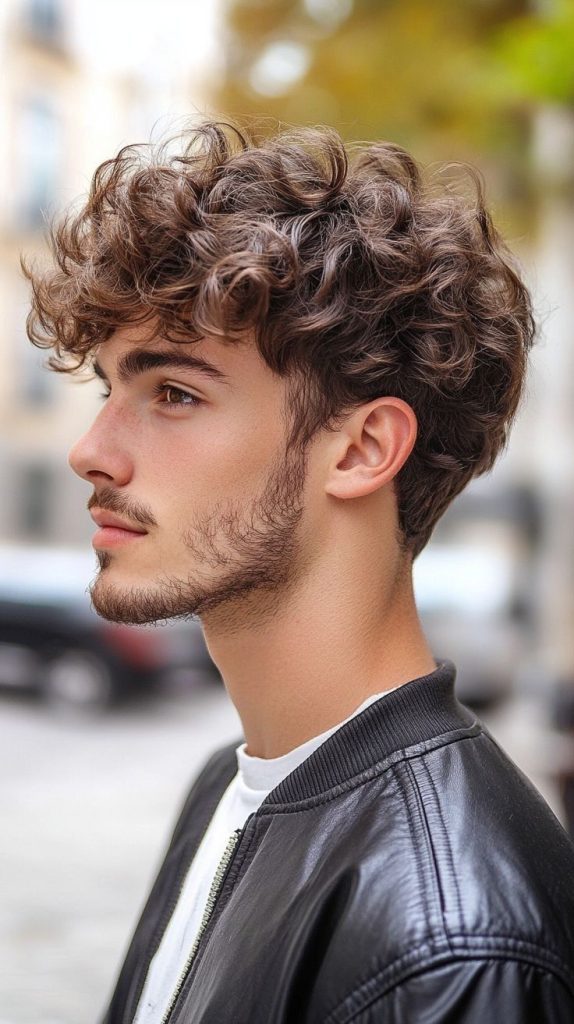 messy hair cut