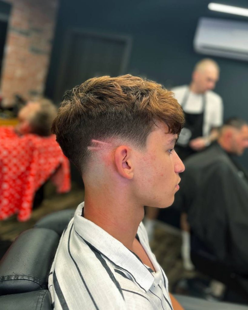 a barbar shop photo of men